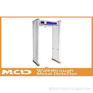 Professional Door Frame Metal Detector 10 Zones Explosive D